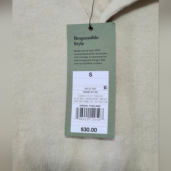 Goodfellow & Co Polo Collared Pullover Long Sleeve Sweater Casual Everyday Wear - Picture 10 of 10